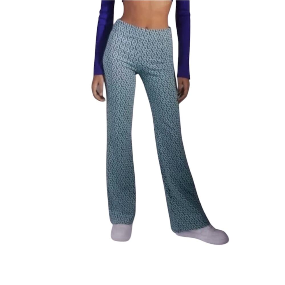 Urban Outfitters small Bryn pull on stretch flare pant P2 3393